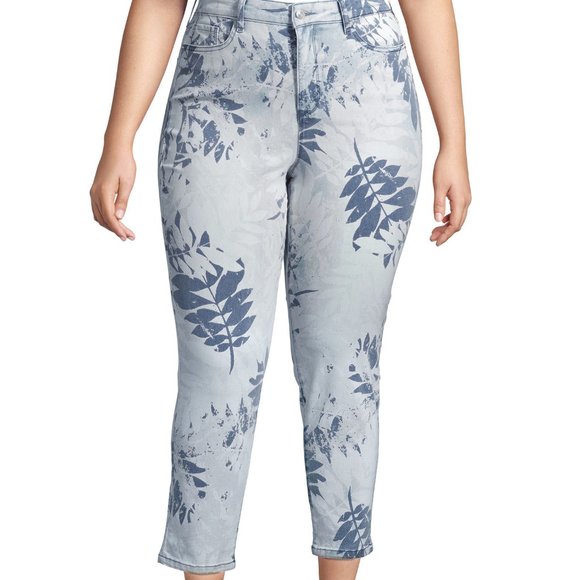 New Curvy High Waist Ankle Jeans - Picture 2 of 9